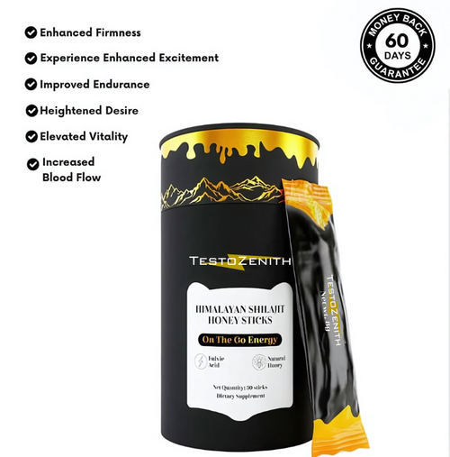 Pure Shilajit Honey Sticks